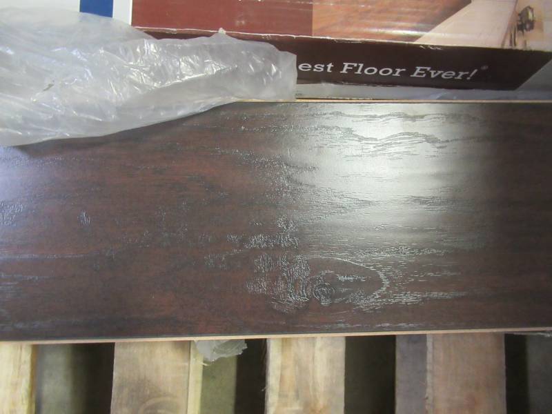 lot 129 image: Wholesale Pallet of Mixed Wood AndOr Vinyl Flooring