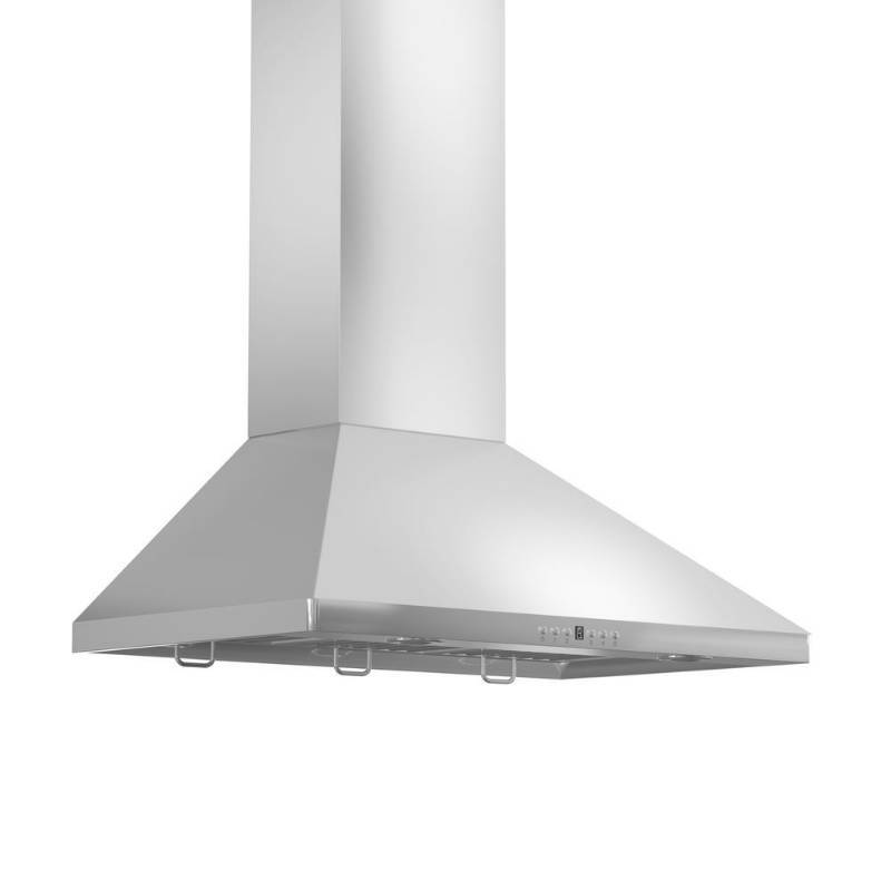 lot 120 image: Zline 30 in. 900 CFM Convertible Wall Mount Range Hood in Stainless Steel, KF1-30 - NEW IN BOX