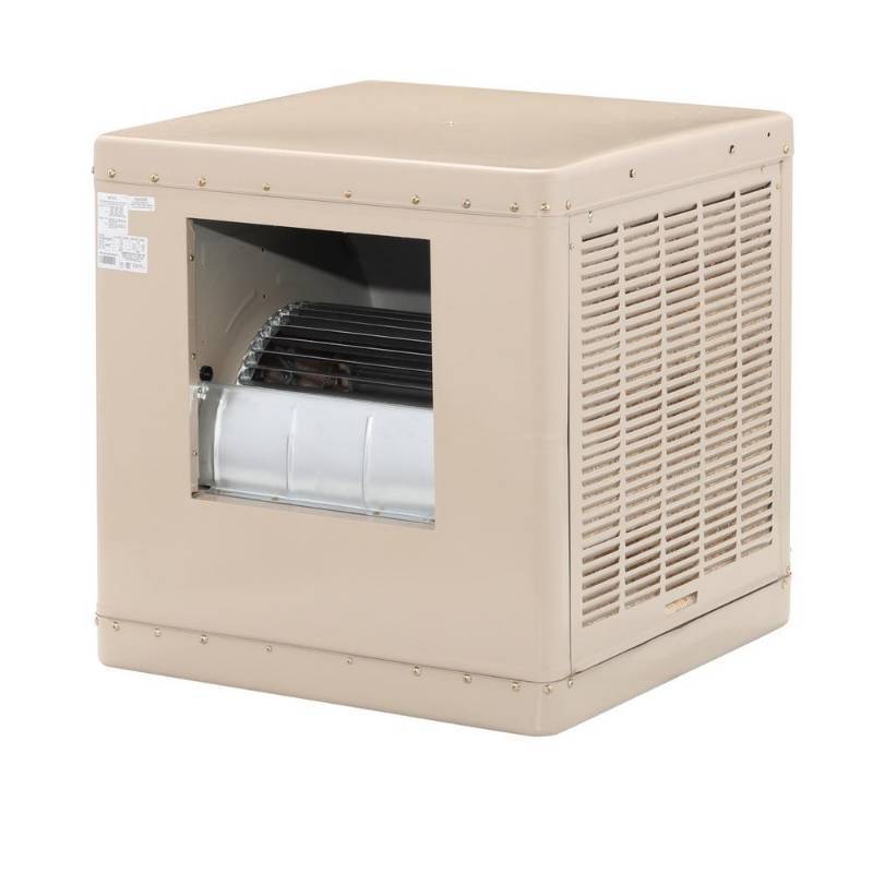 lot 133 image: Champion Cooler 4600 CFM Side-Draft WallRoof Evaporative Cooler for 1700 sq. ft. (Motor Not Included), 4001SD - New in Box