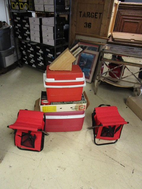 lot 607 image: CAMPING ESSENTIALS
