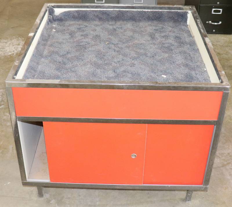 Floor Display Unit w Storage