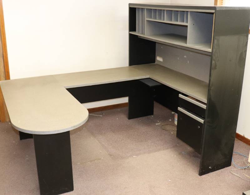 Black Complete Desk Set