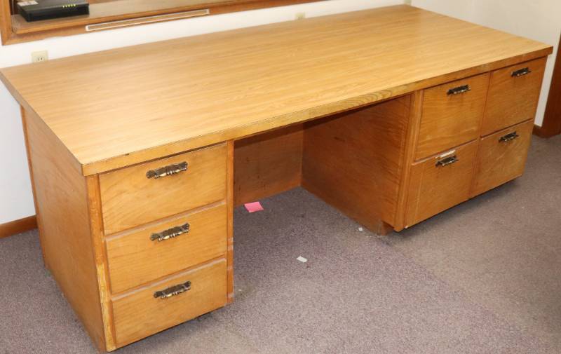 Heavy Custom Wood Desk