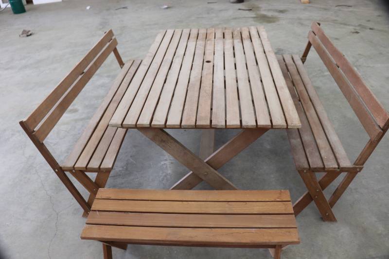 Picnic Table & Benches