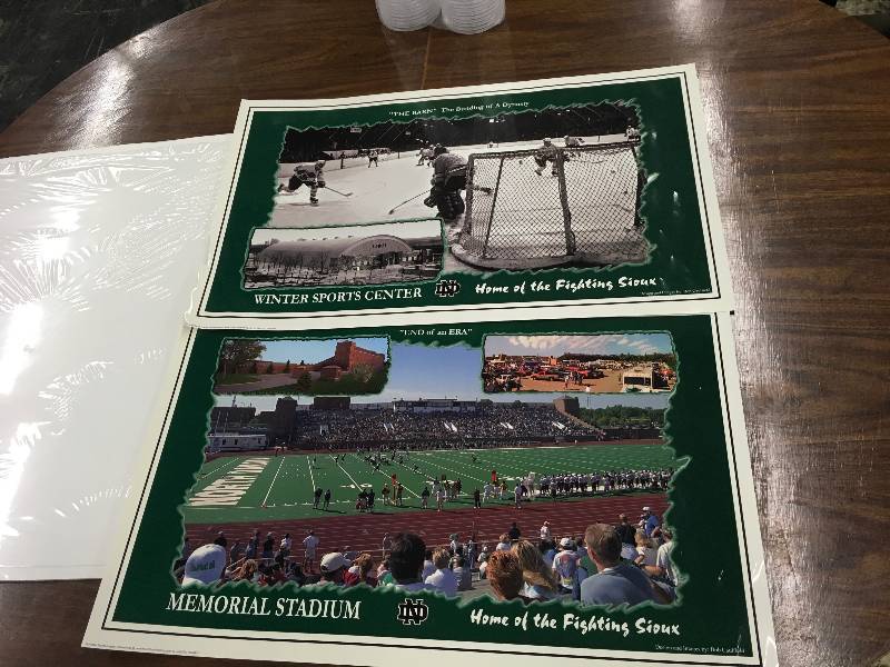 lot 244 image: UND Posters