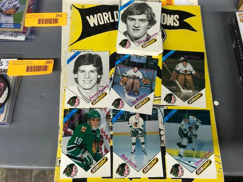 lot 251 image: UND Alumni Hockey Cards