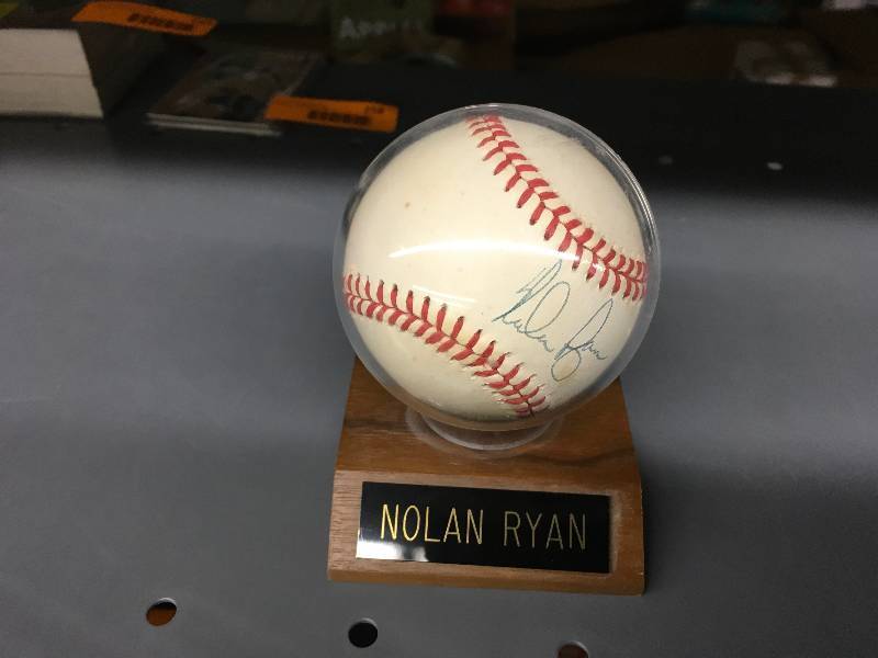 lot 256 image: Nolan Ryan Autographed Baseball