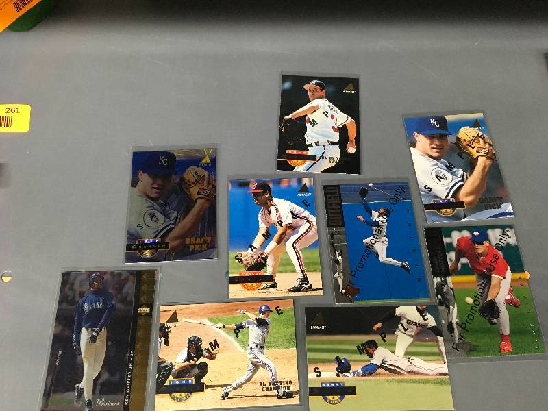 lot 258 image: Promotional Sample Only MLB Cards