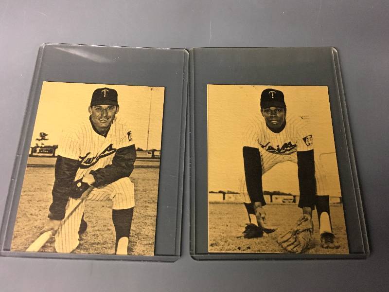 lot 273 image: Vintage Rod Carew & Bob Allison Photographs
