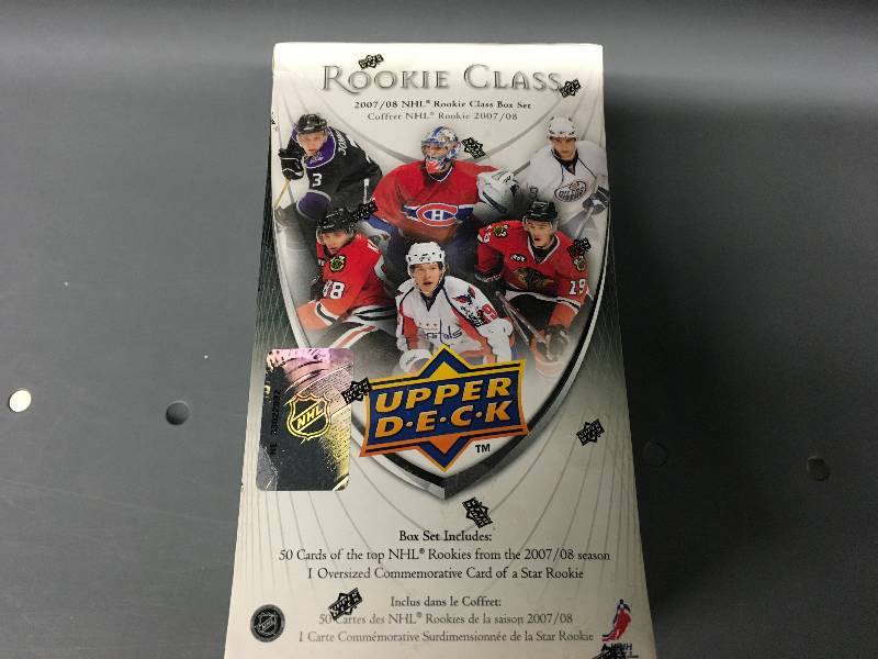 lot 294 image: 2007-2008 Upper Deck NHL Rookie Class Box Set