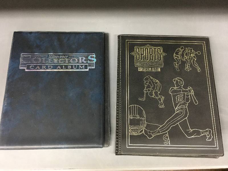 lot 310 image: Two MLB Legends Collector Albums