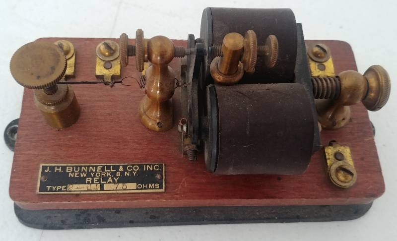lot 15 image: Antique Phone and Telegraph Item