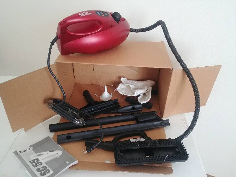 lot 30 image: as-new Steam Cleaner