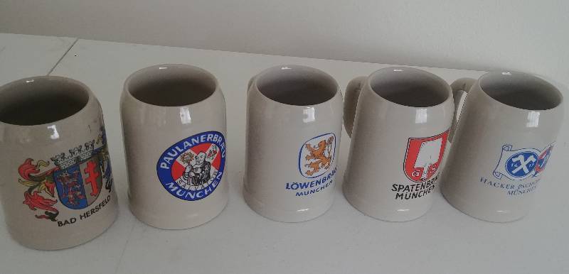 lot 31 image: German Beer Stein Collection