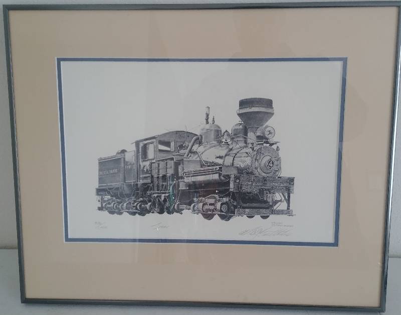 lot 50 image: Limited Eddition Autographed F.W. Bartlett Art Print