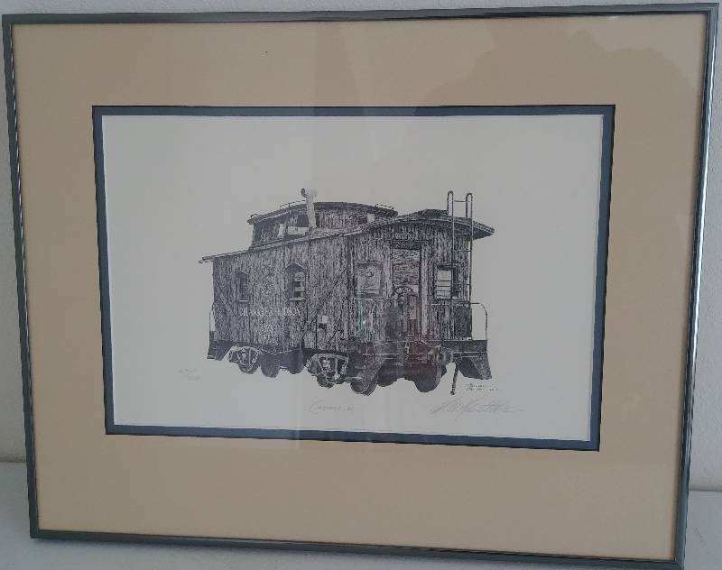 lot 51 image: Limited Eddition Autographed F.W. Bartlett Art Print