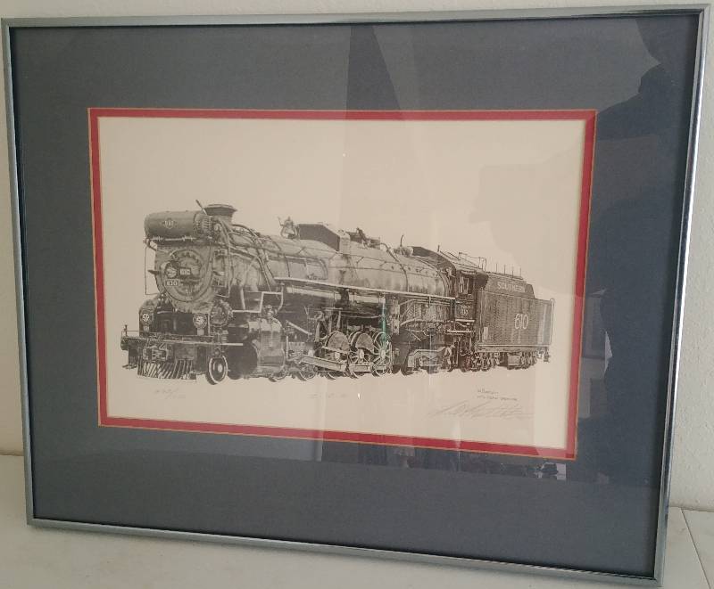 lot 52 image: Limited Eddition Autographed F.W. Bartlett Art Print
