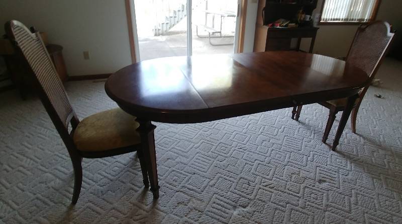 lot 61 image: Dining Table with Chairs