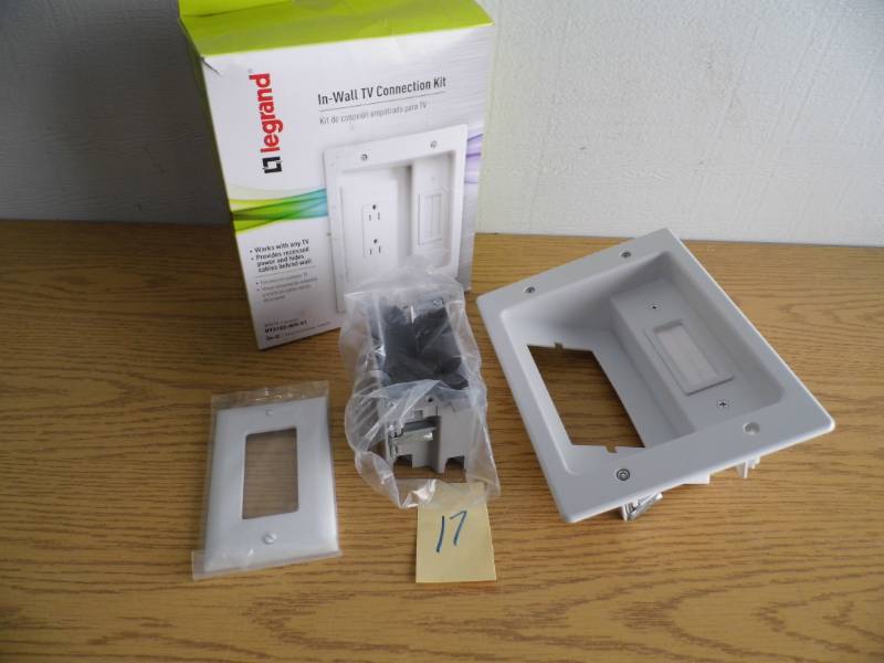 lot 17 image: Legrand In Wall TV Connection Kit