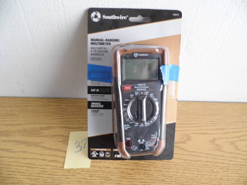 lot 37 image: Southwire Multimeter