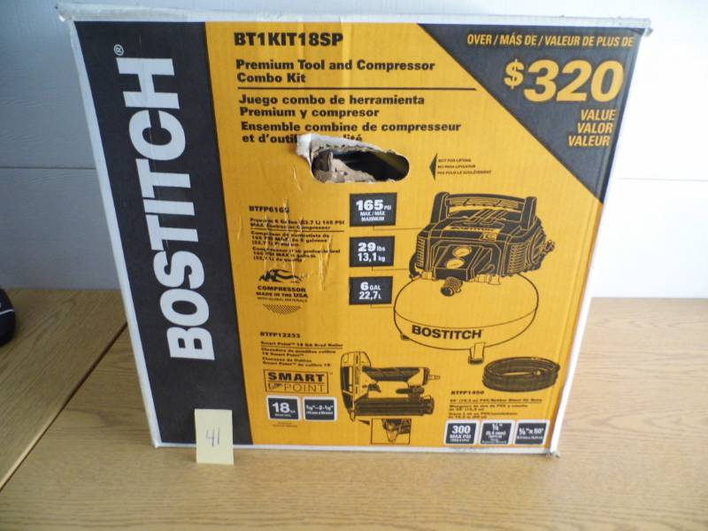 lot 41 image: Bostitch Air Compressor
