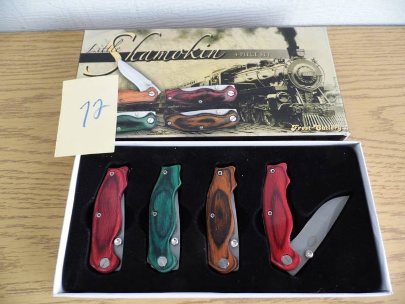 lot 72 image: Little Shamokin Knives
