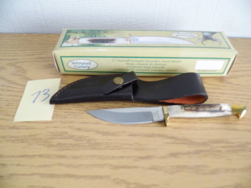 lot 73 image: White Tail Cutlery Knife