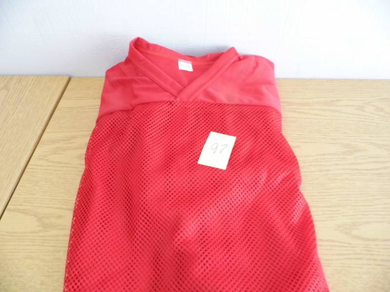 lot 97 image: Lot of 6 Practice Football Jerseys