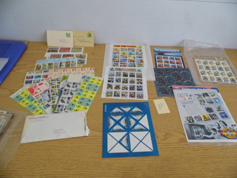 lot 112 image: Postage Stamps