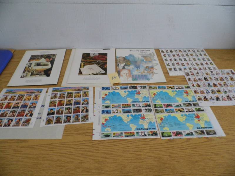 lot 114 image: Postage Stamps
