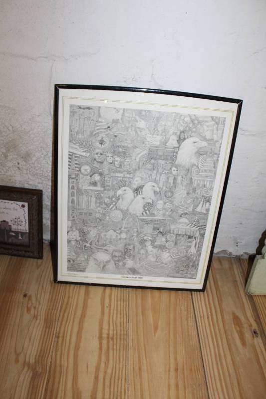 lot 465 image: Picture with frame
