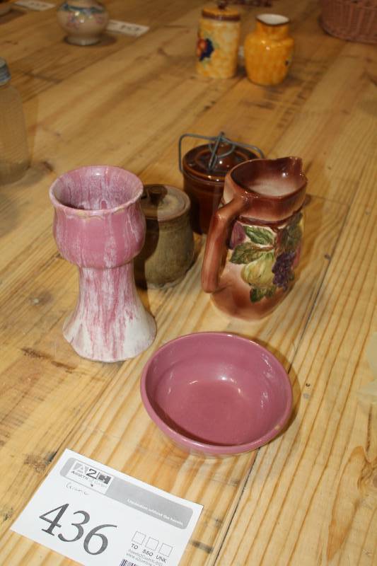lot 436 image: Antique and decorative jars and pictures