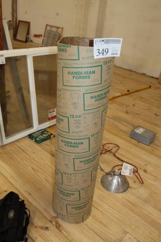 lot 349 image: Concrete Footing Tubing
