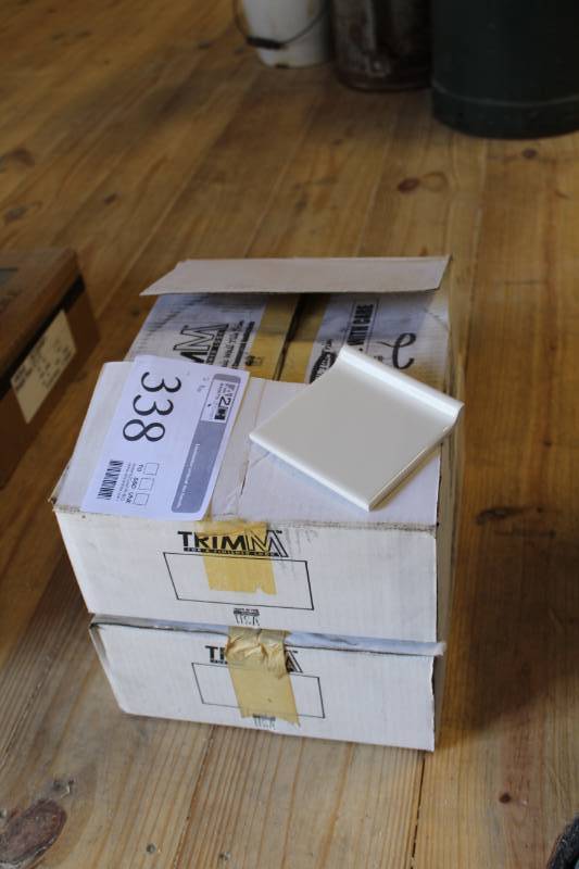 lot 338 image: Ceramic Tile, Two boxes (new)