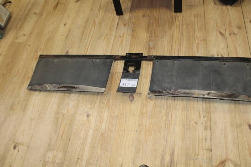 lot 317 image: Truck receiver hitch mud flap attachment.