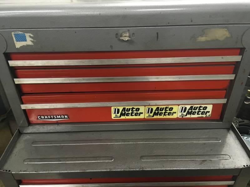 lot 472 image: Craftsman tool box, upper and lower
