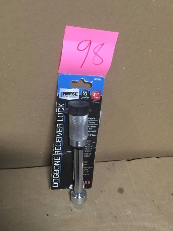 Reese Towpower 58 in. V-Class Dog Bone Receiver Lock In very good condition