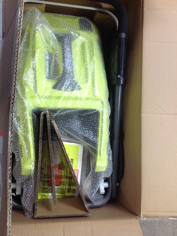 RYOBI 13 in. 11 Amp Corded Electric Walk Behind Push Mower in good conditions