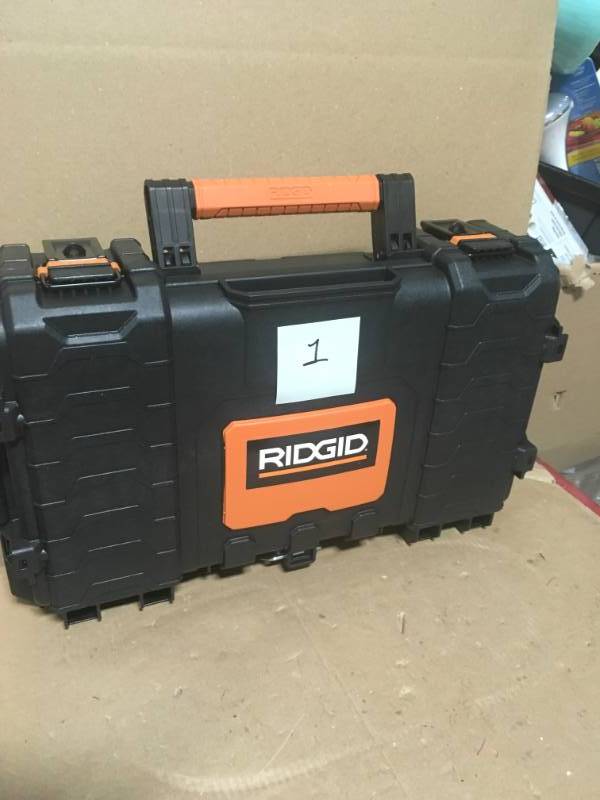 RIDGID 22 in. Pro Organizer, Black in very good condition