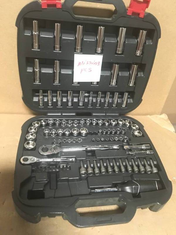 Husky Mechanics Tool Set (111-Piece) MISSING PCS