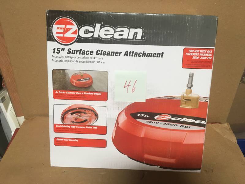 Homelite 15 in. EZ Clean Gas Pressure Washer Surface Cleaner in very good condition