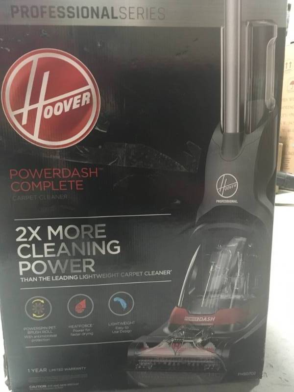 Hoover Professional Series PowerDash Complete Upright Carpet Cleaner FH50702 in very good condition