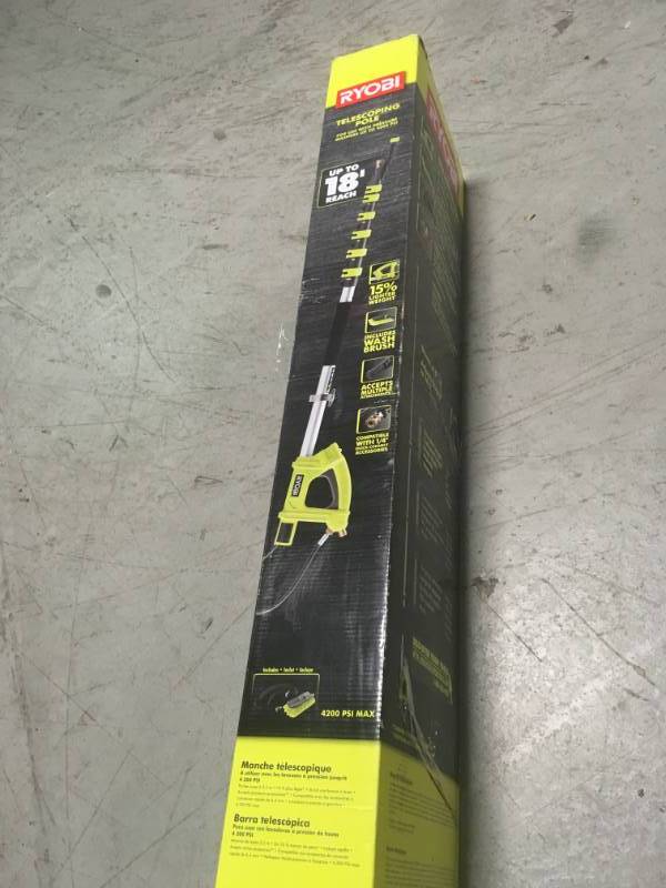 RYOBI 18 ft. Extension Pole for Pressure Washer in very good condition