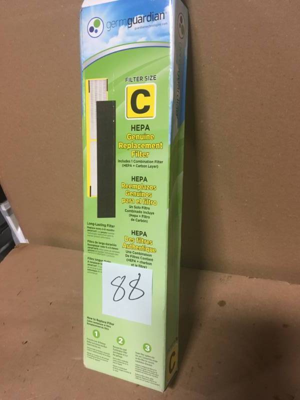 GermGuardian True HEPA GENUINE Replacement Filter C for AC5000 Series Air Purifiers in very good condition