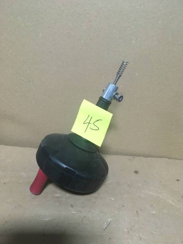 Husky 14 in. x 15 ft. Drum Auger in very good condition