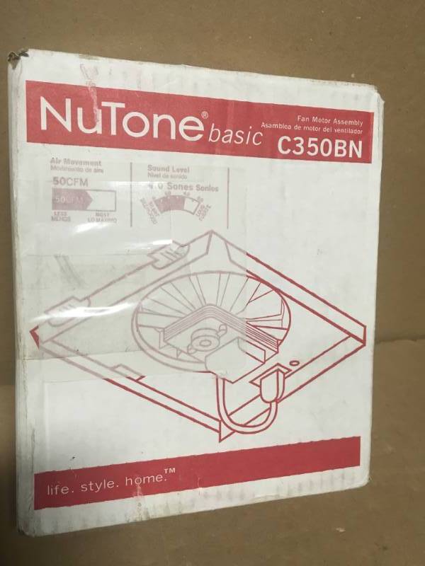 NuTone 50 CFM Replacement Motor Wheel for 696N in very good condition