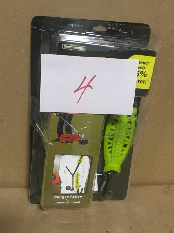 lot 4 image: Good Vibrations Weight Absorbing Trimmer Strap (Bungee) in good condition
