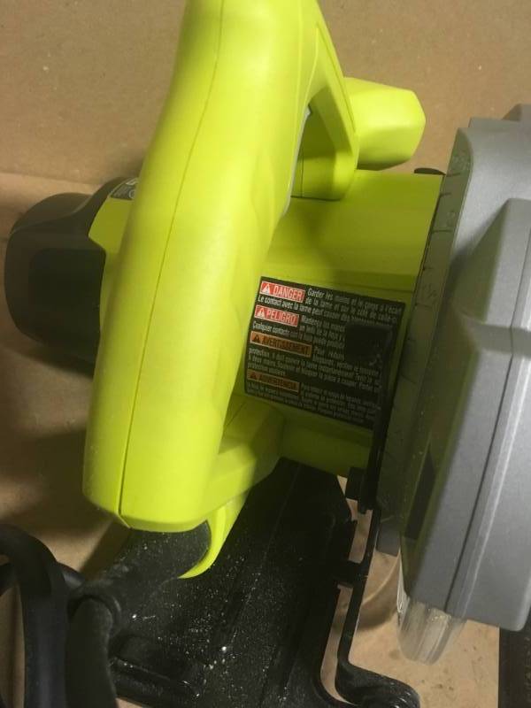 lot 21 image: RYOBI 13 Amp 7-14 in. Circular Saw  in good condition