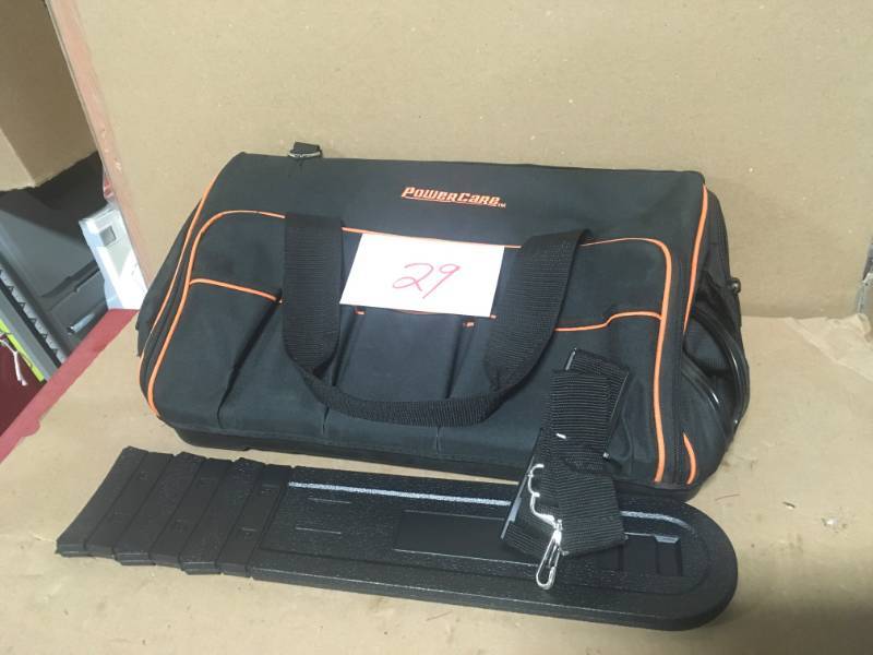 lot 29 image: POWER CARE TOOL BAG in good condition