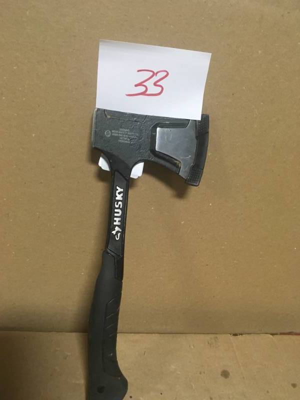 lot 33 image: Husky 22 oz. Steel Multi-Utility Axe in good condition